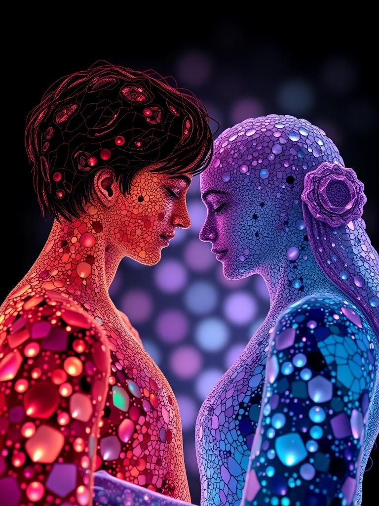 Alchemical Weaving: Mesmerizing Monochromatic Art