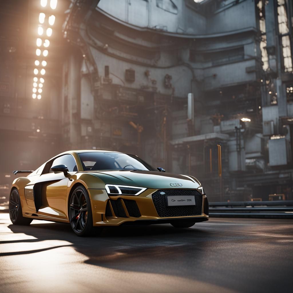 video game design, sports car audi r8