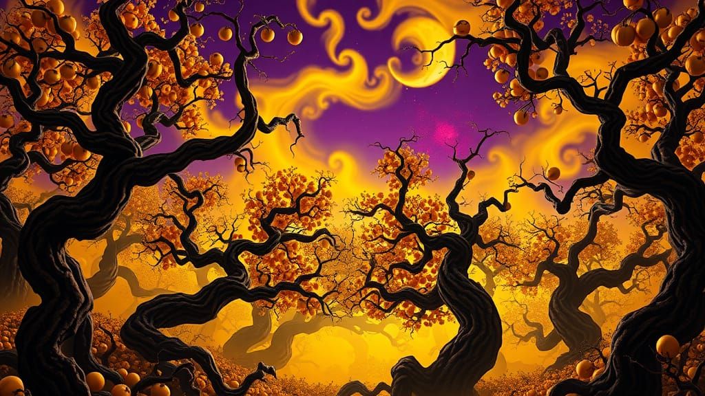 golden fruit dark forest