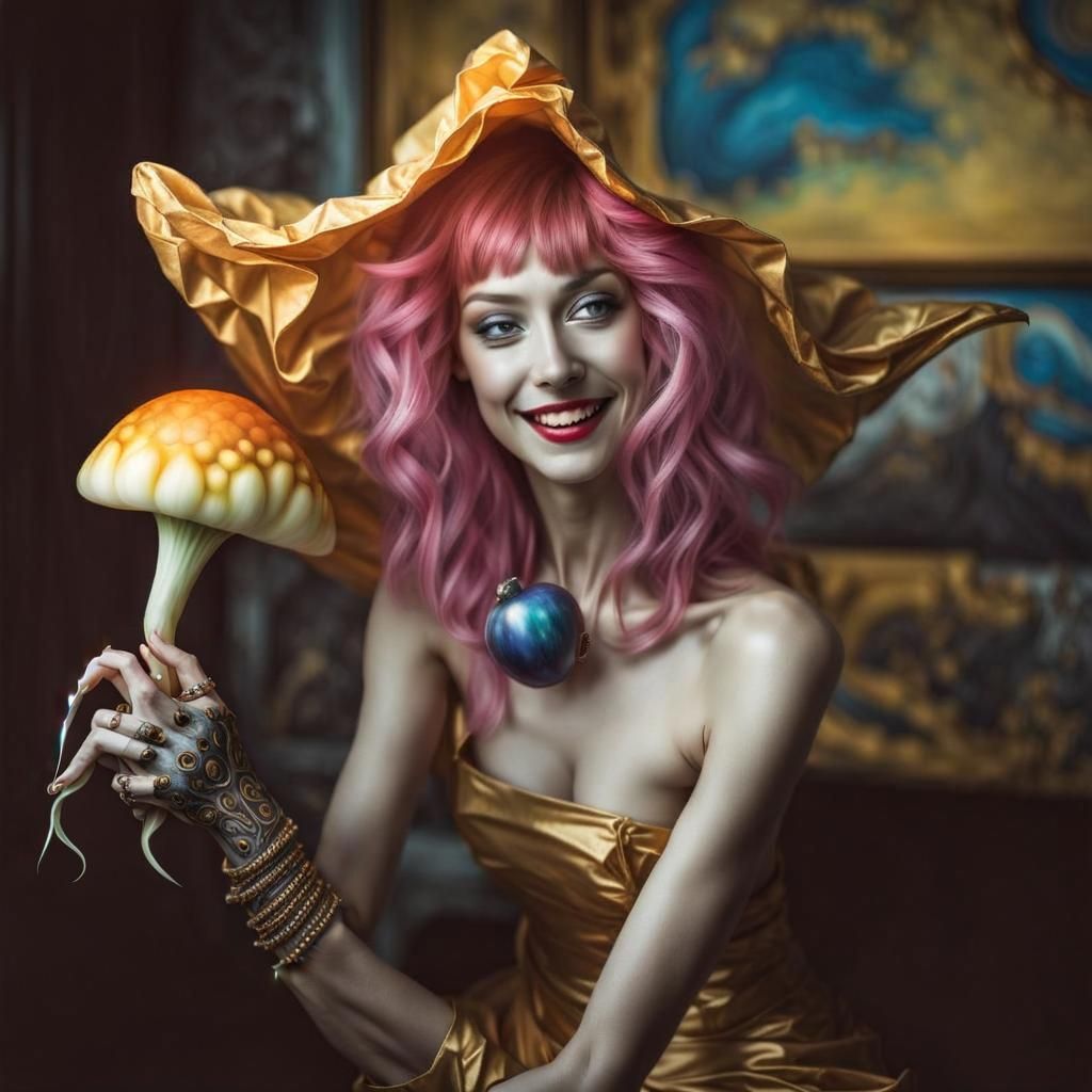 Extravagant Alien Characters in a Bizarre Dreamscape