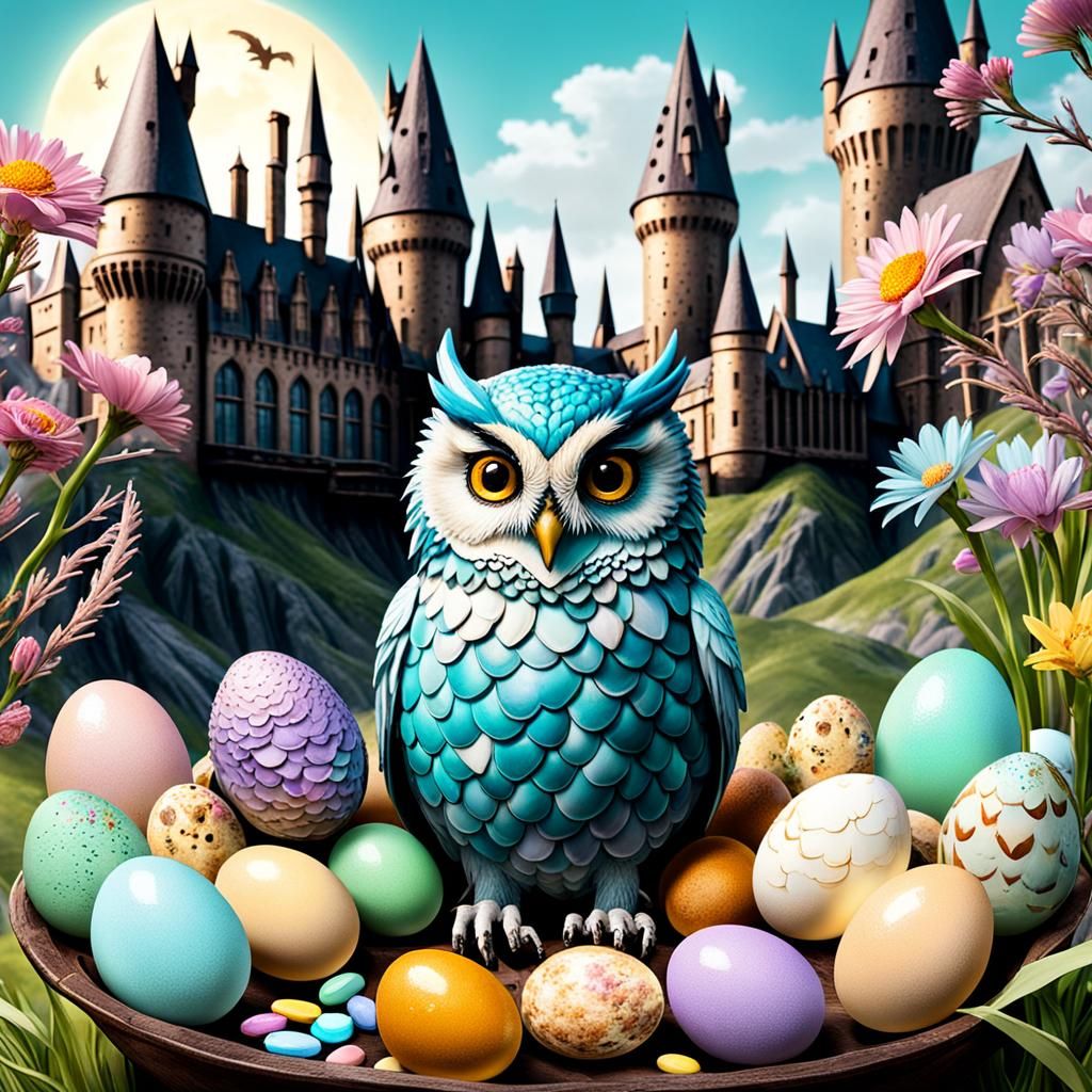 Hogwarts Easter: Dragon Eggs and Wizarding Treats