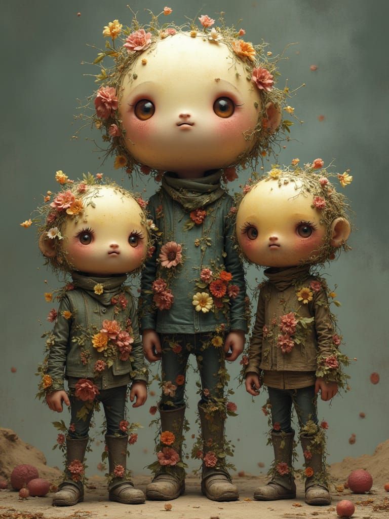 Euphemystic Chiral Pessimystic Grumpy Stick-Figure Guys