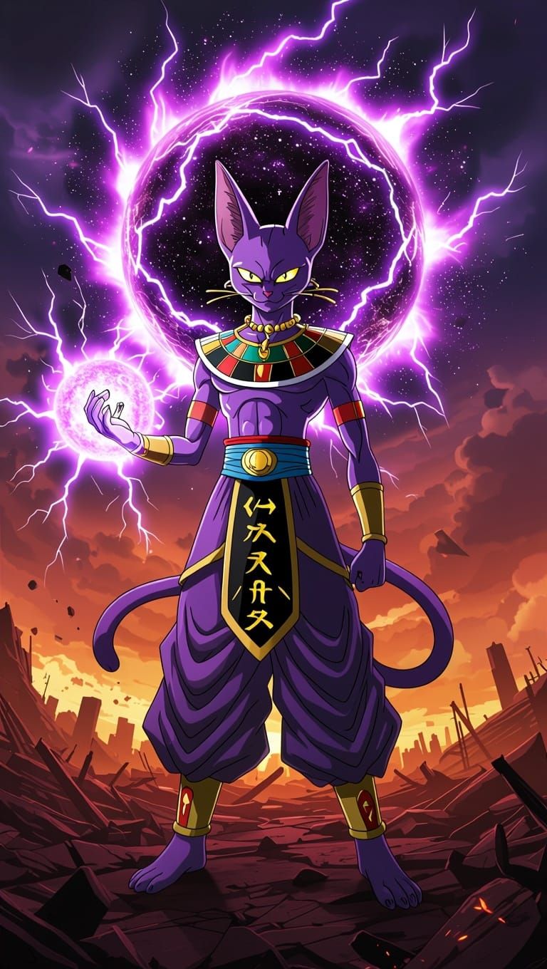 Divine Destruction: Feline God of Chaos