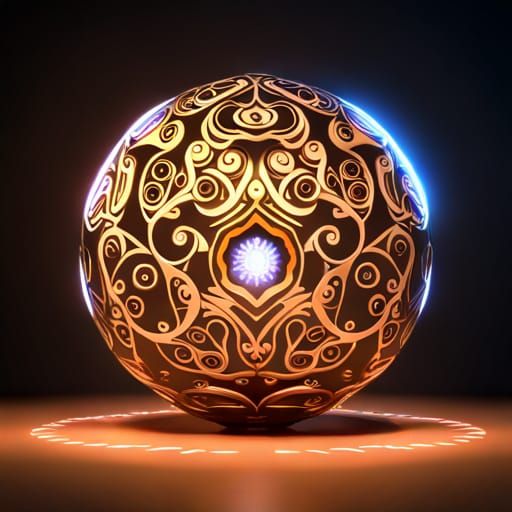 Magical fantasy orb
