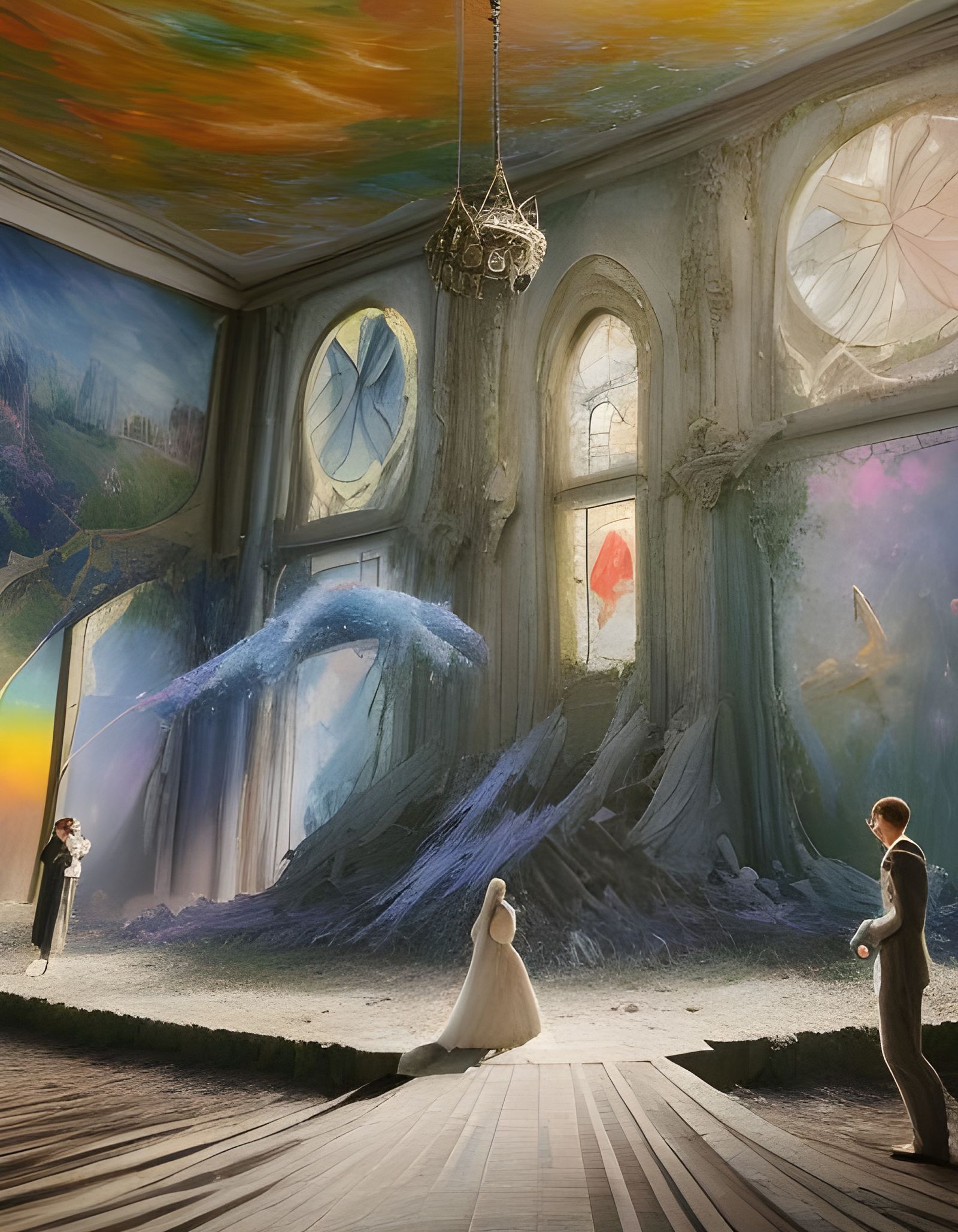 Light Through Cracks: A Sign of Hope