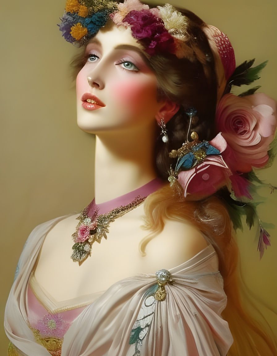 Ethereal Goddess of Arts and Crafts