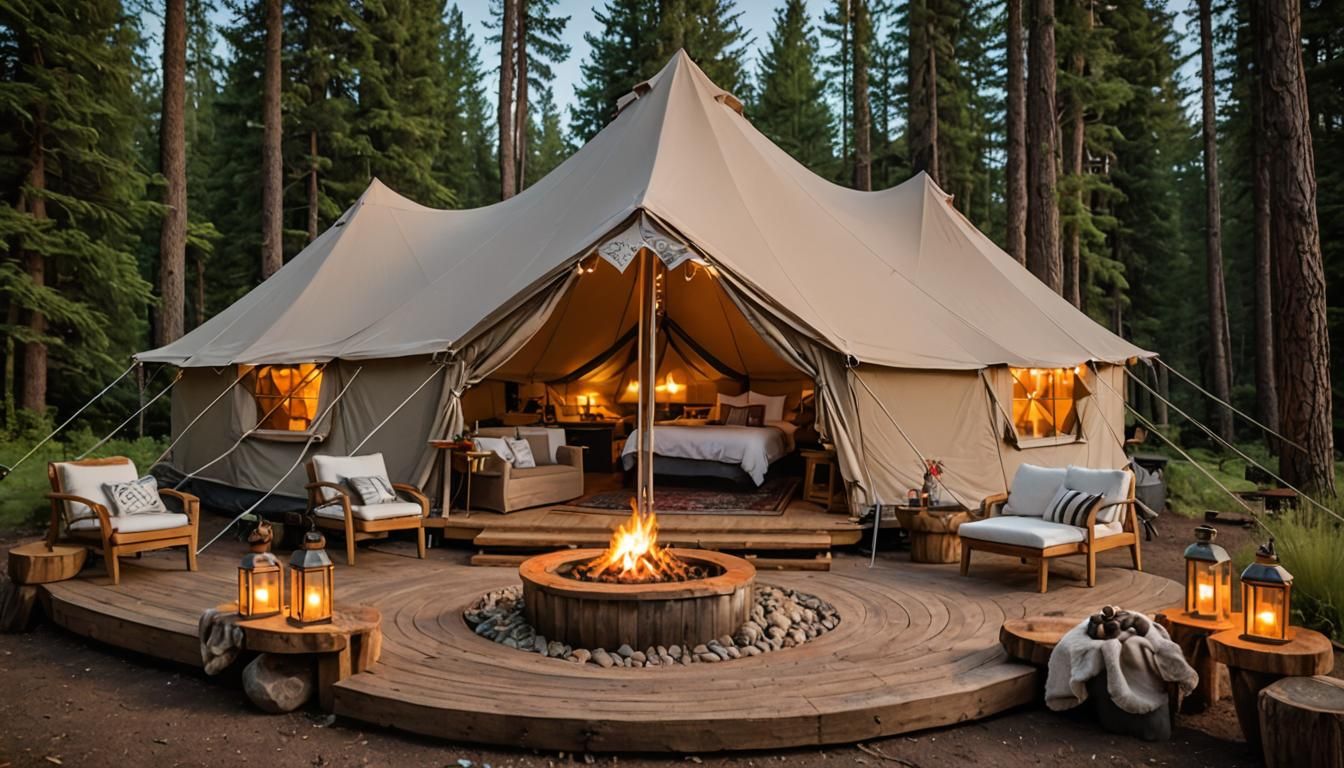Luxurious Glamping Under the Stars
