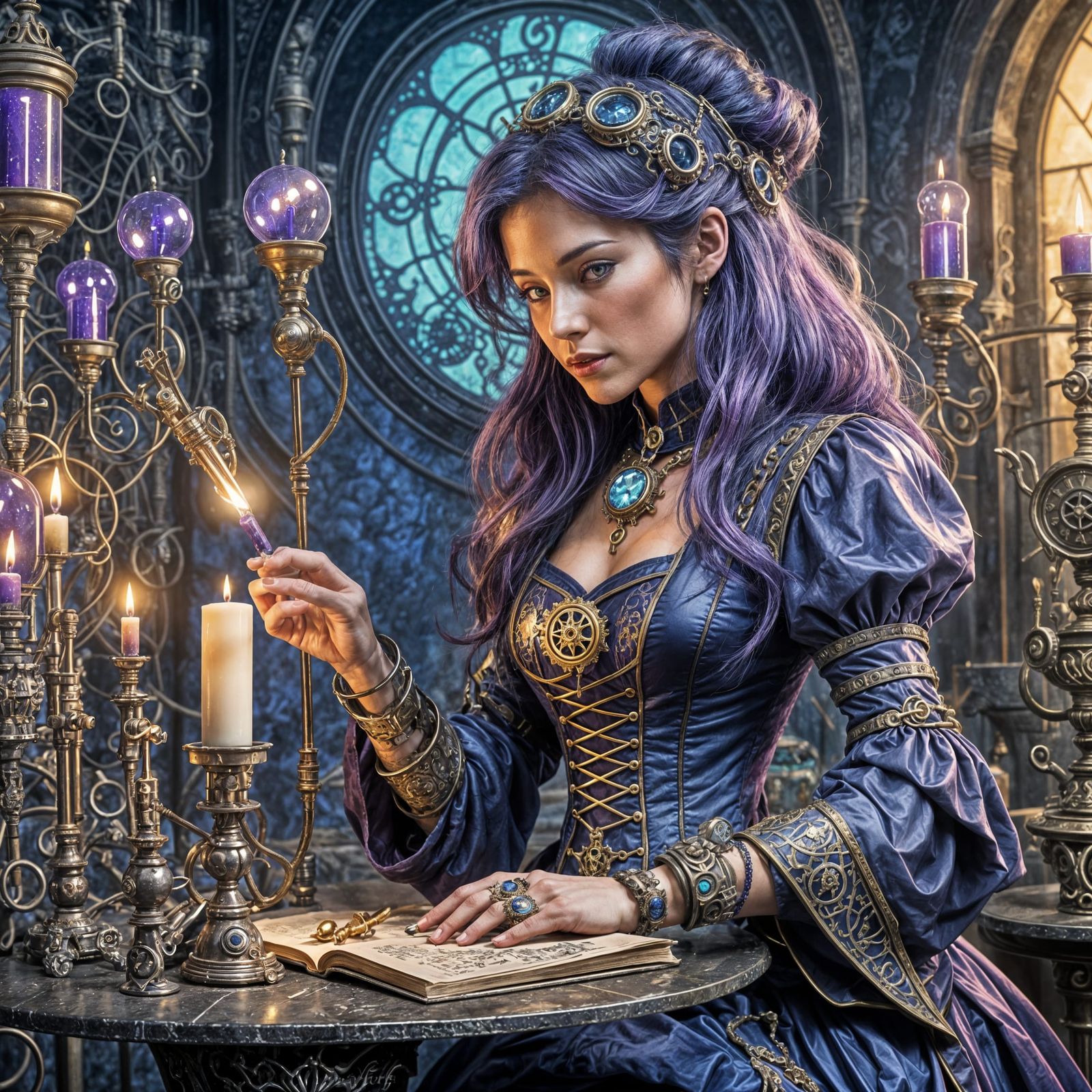 Steampunk Sorcerers, Alchemist