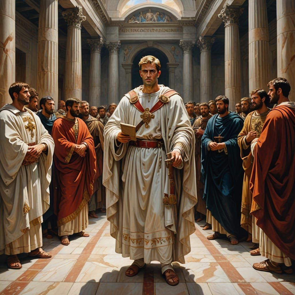 Constantine's Decree for Christian Freedom in Roman Empire