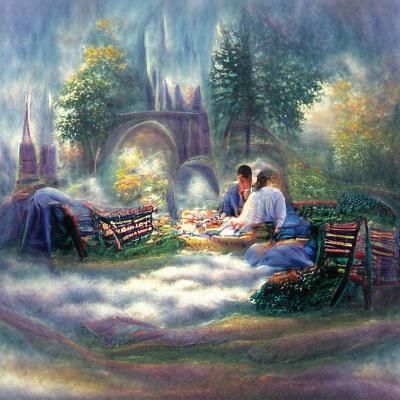 Romantic Picnic Date in Ethereal Style