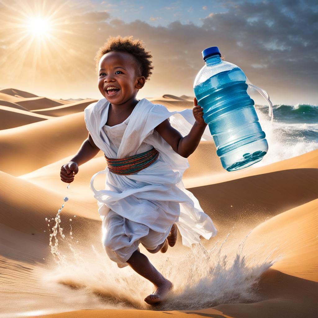 J'ai trouvé de l'eau, de l'eau