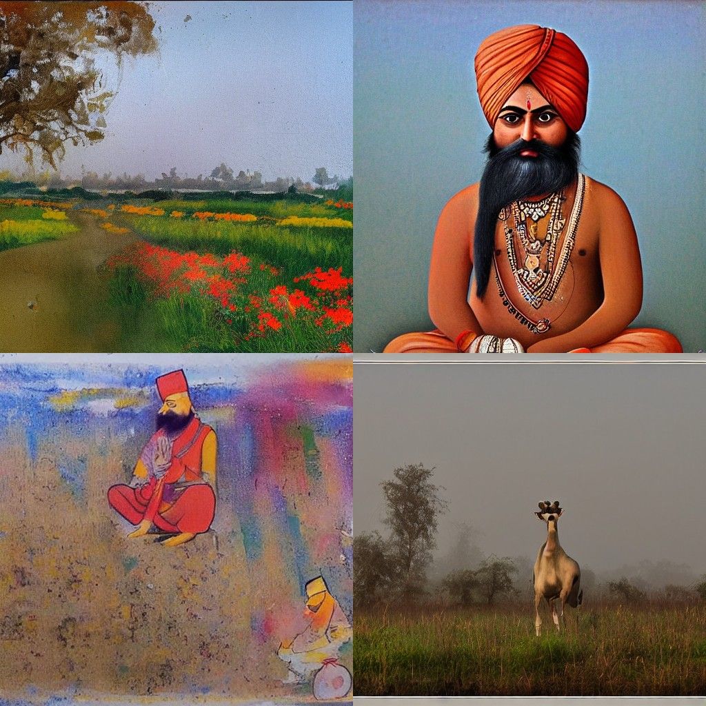 AI Image Inspired by Gurmukh Bhasin