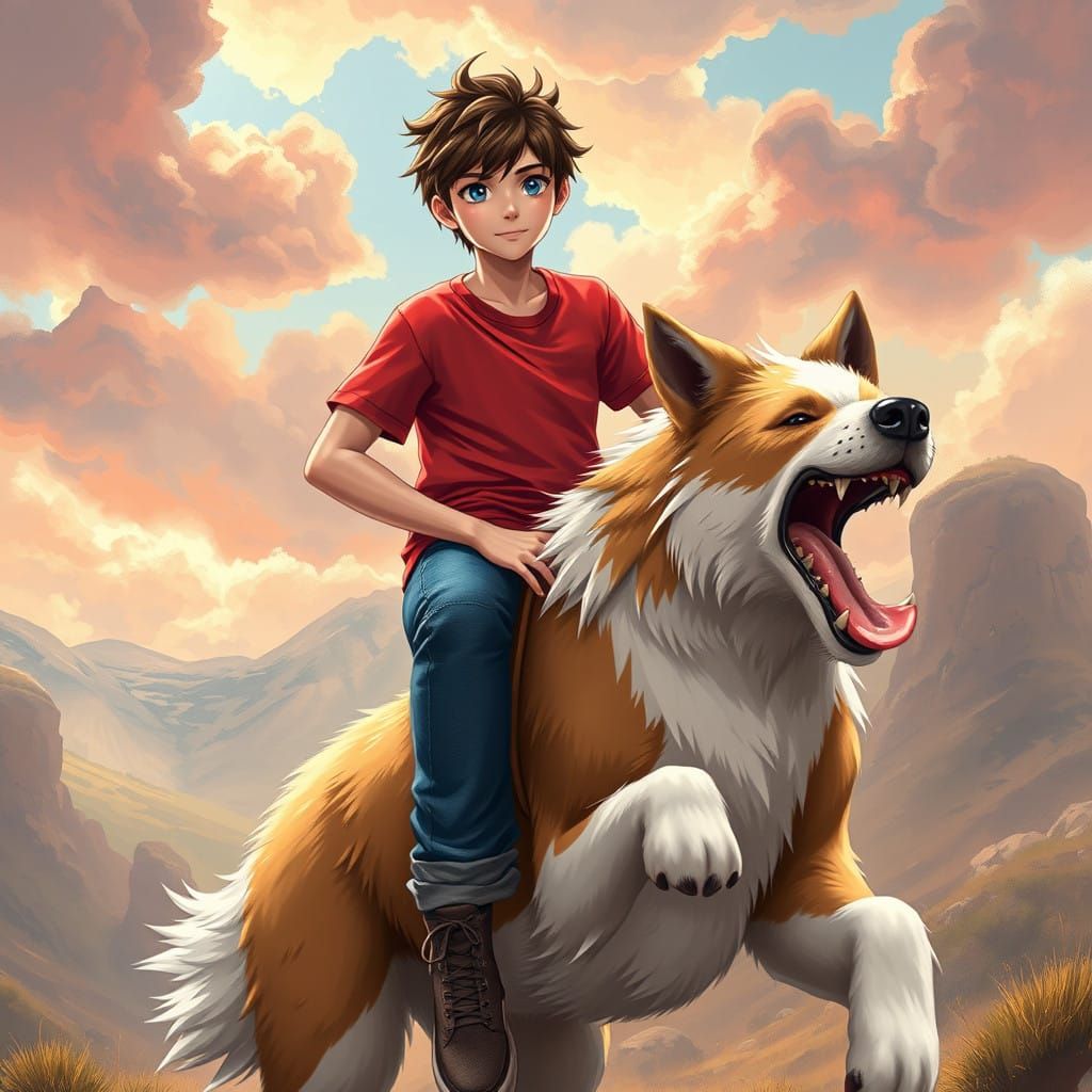 Confident Hero Rides Majestic, 30-Foot-Tall Jack Russell Com...