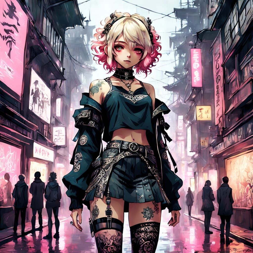 Anime Aetherpunk Gina