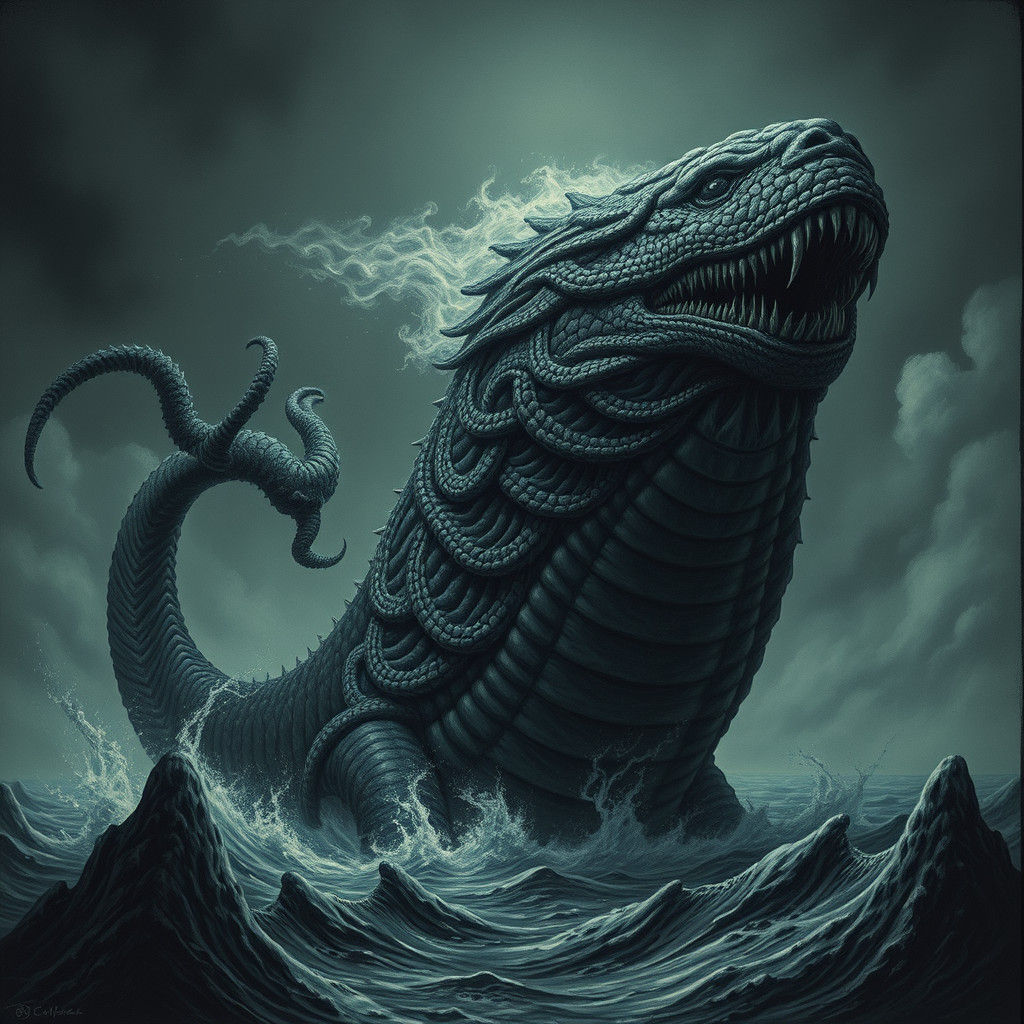 Colossal Leviathan Rising: Dark Fantasy Horror