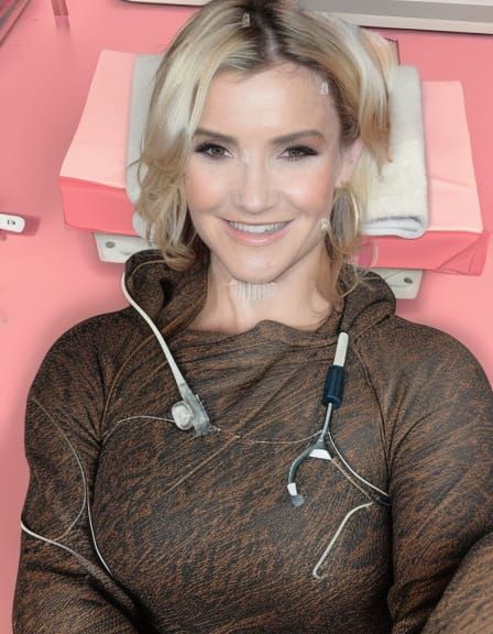 Person on Surgical Table in Operating Theatre