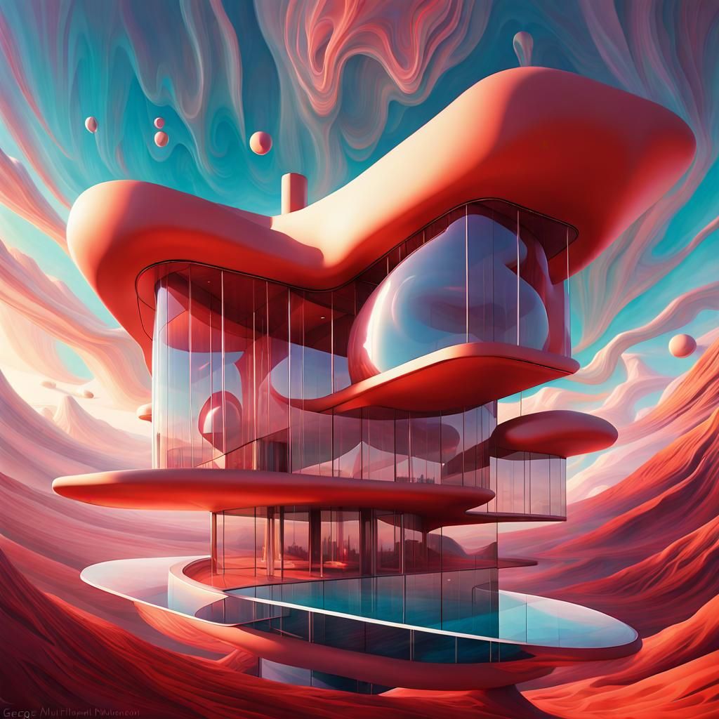 Abstract modern House