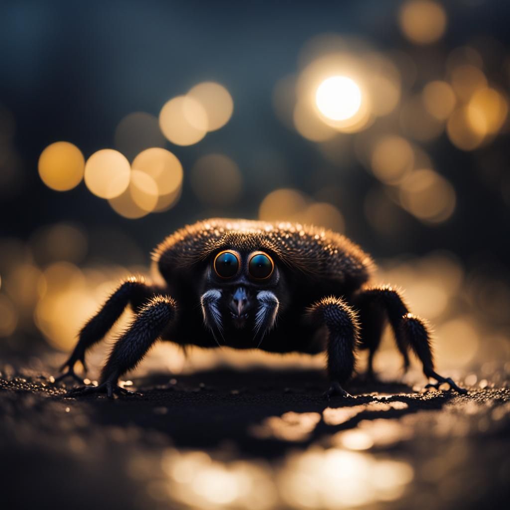 Mysterious Night Creatures Captured with Bokeh