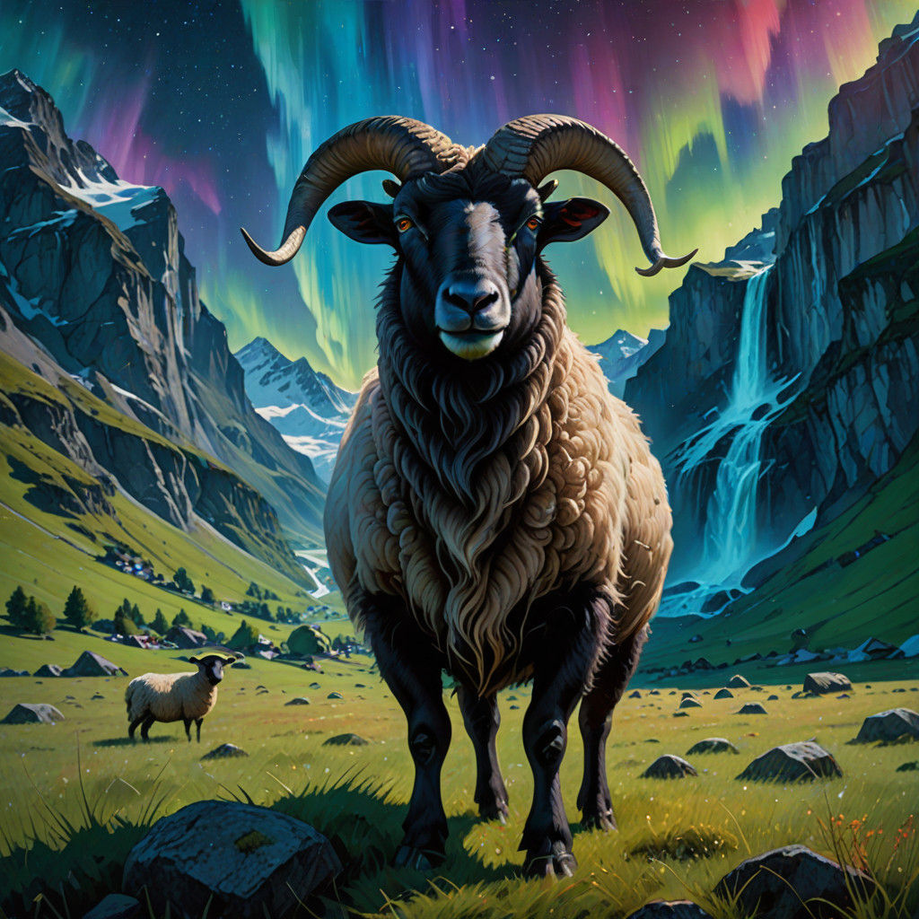 Majestic Cosmic Shepherd