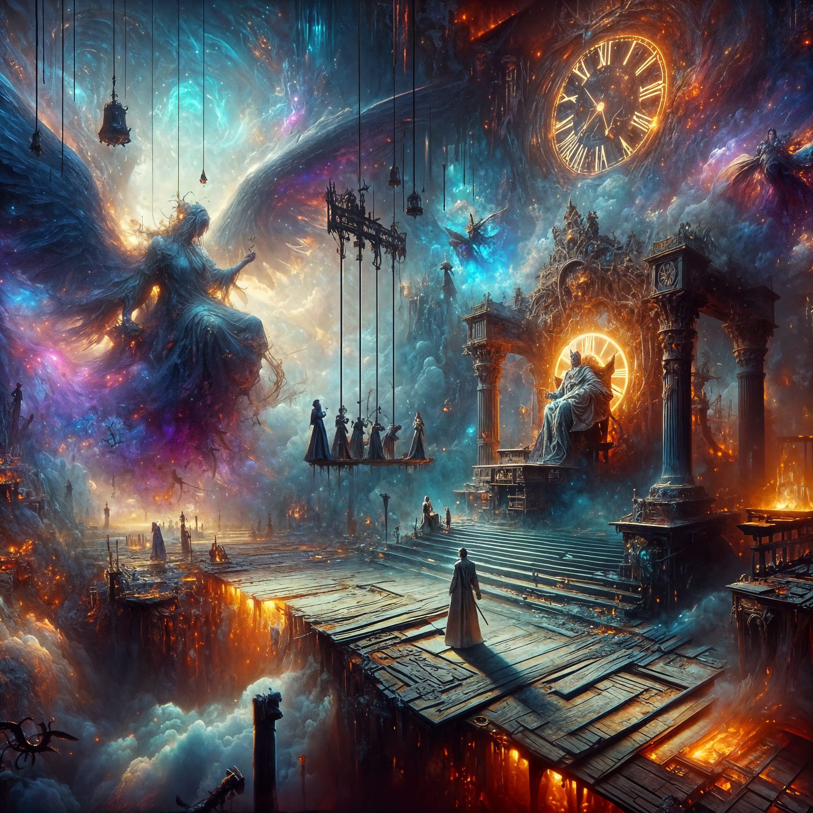 Fantasy Affair: Matte Painting in 8k Resolution