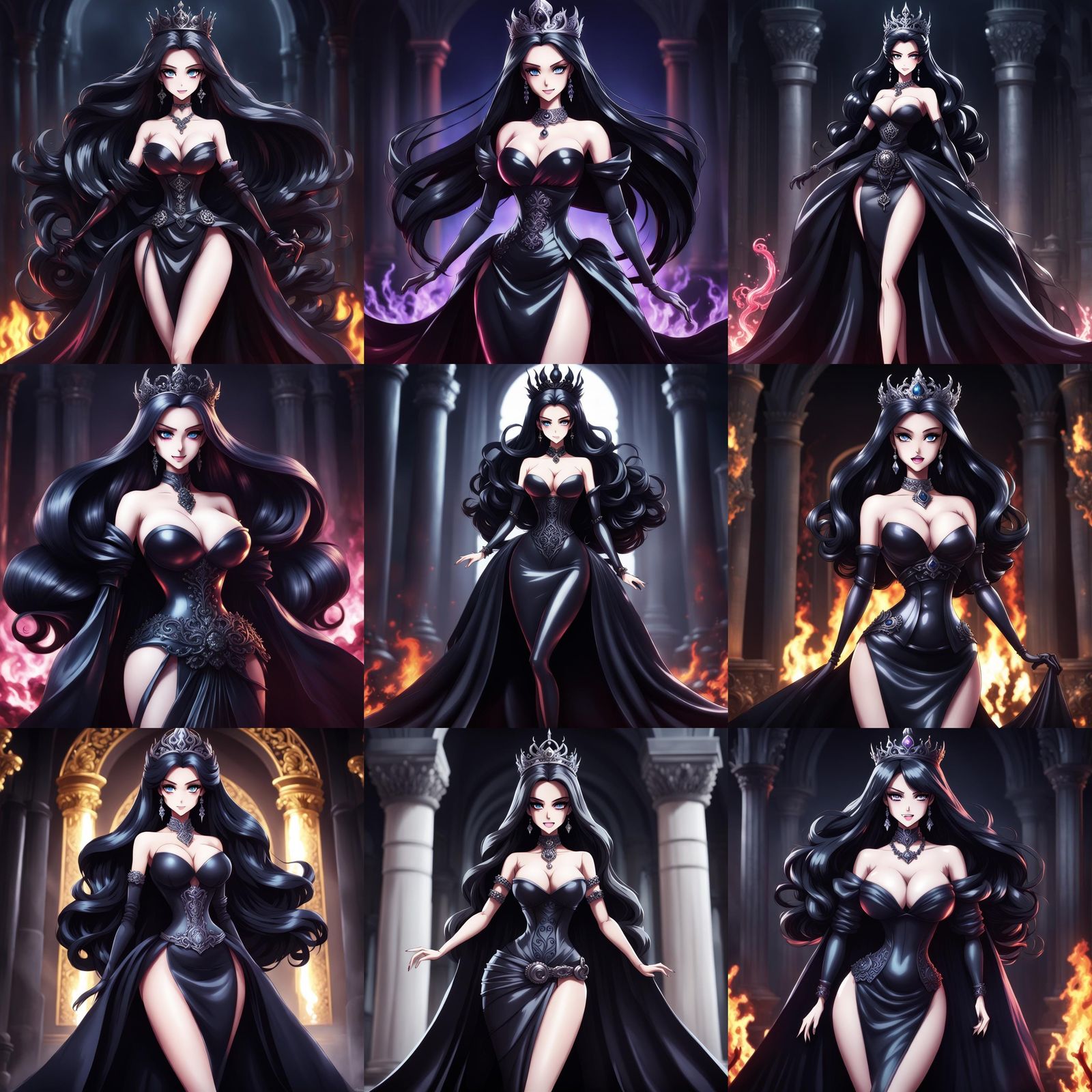 Anime Hades Princess Barbie: Key Visual Art