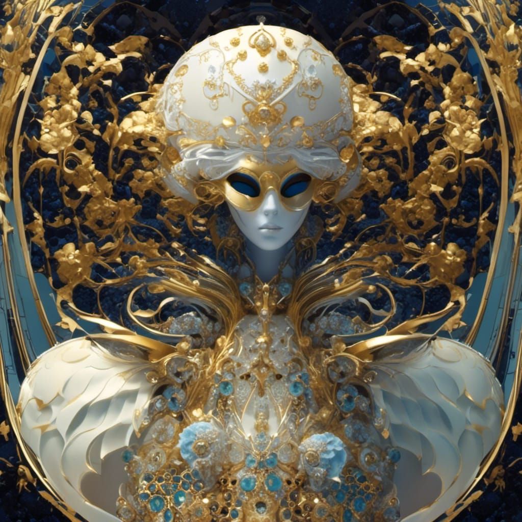 Sad Figure with Blue Eyes: A Study in Vengeance