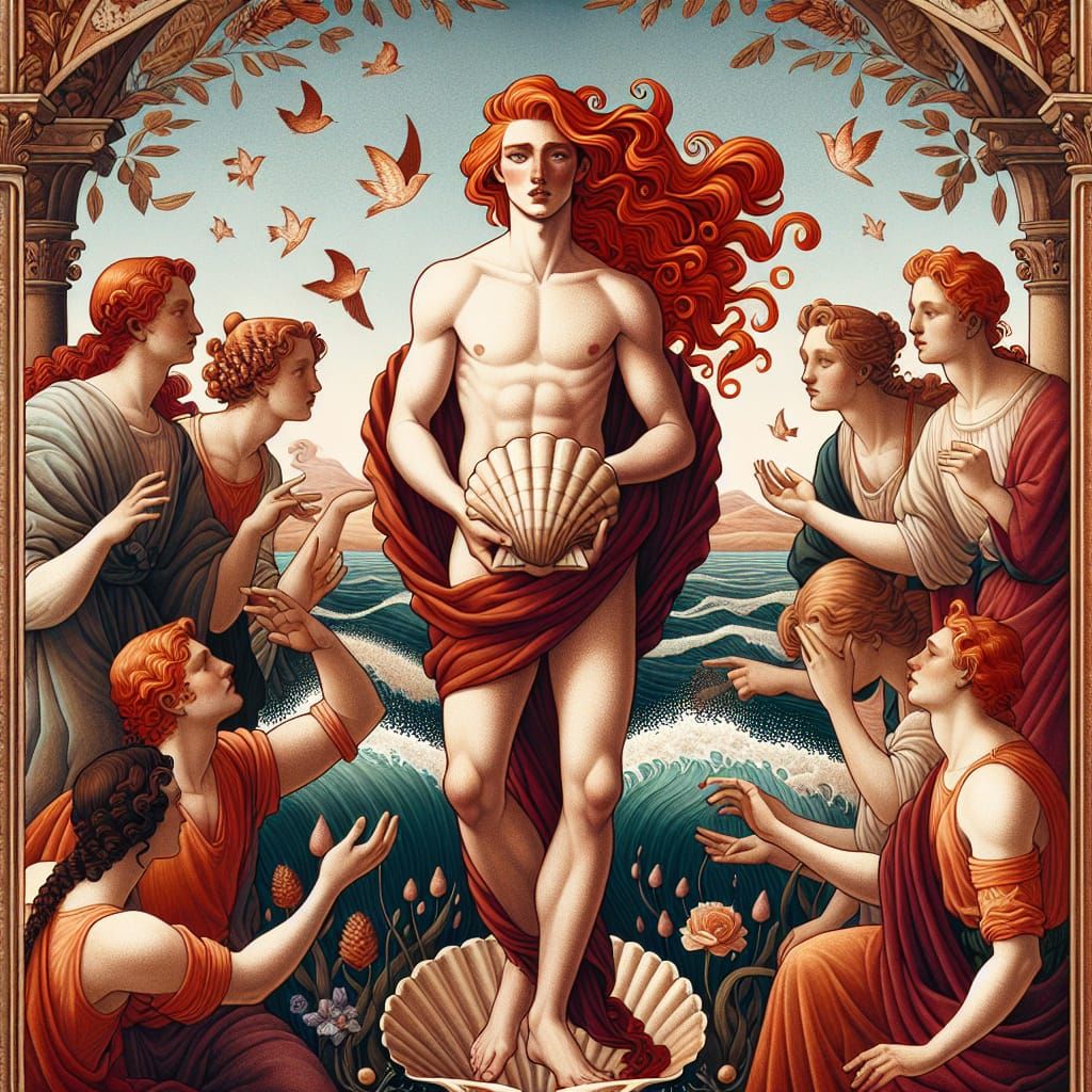 The Birth of Venus reimagined