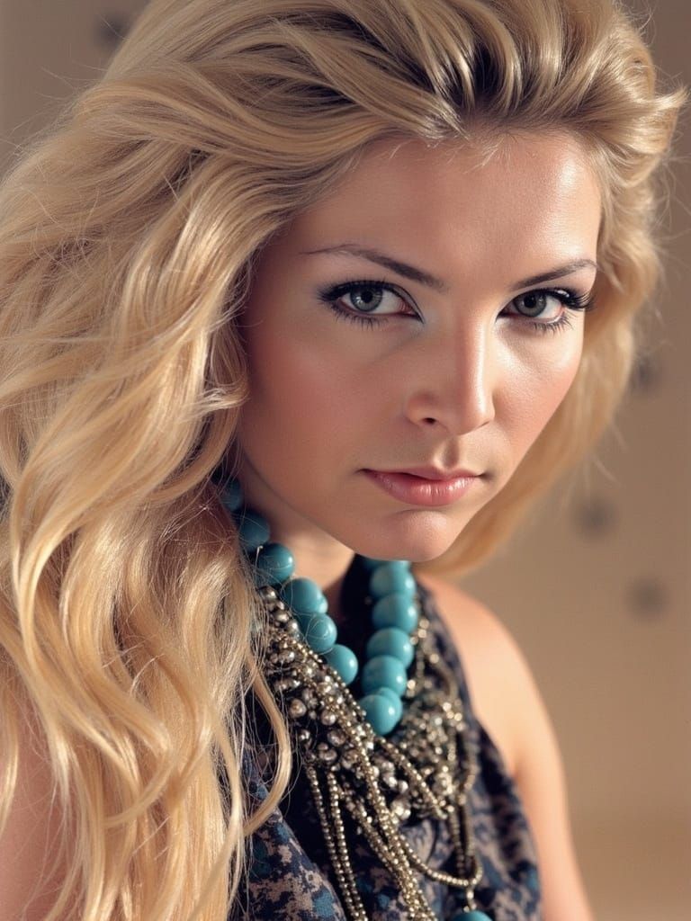 Hippie Portrait of Patty Pravo