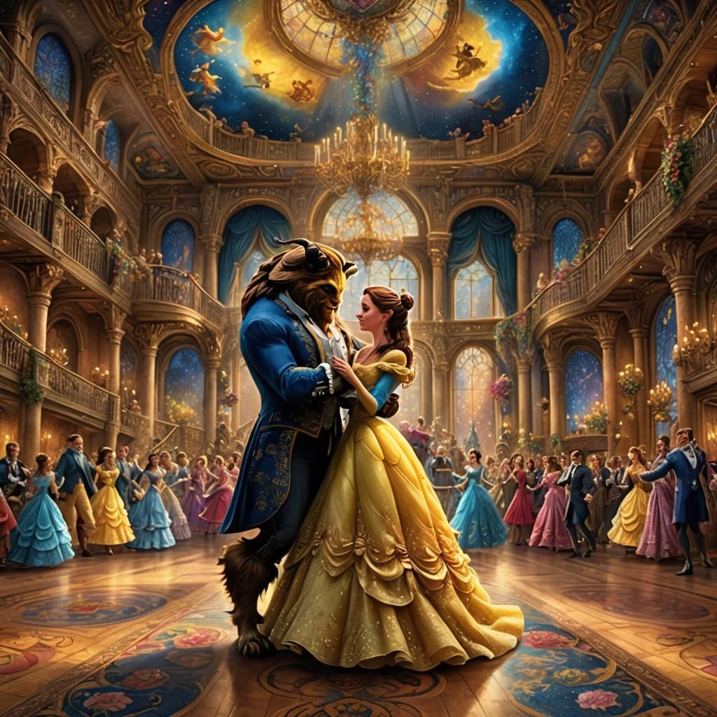 Beauty and the Beast Ballroom Dance, Disney Style