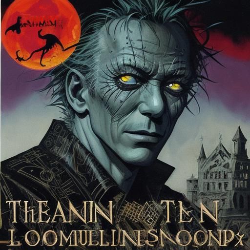 Surreal Dream Cartography in Comic Book Style