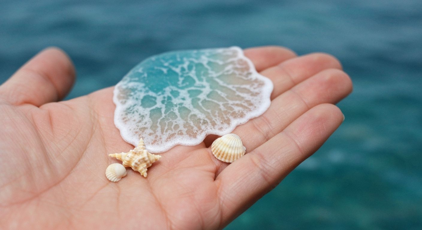 Art Deco Miniature Seaside Vacation Memory