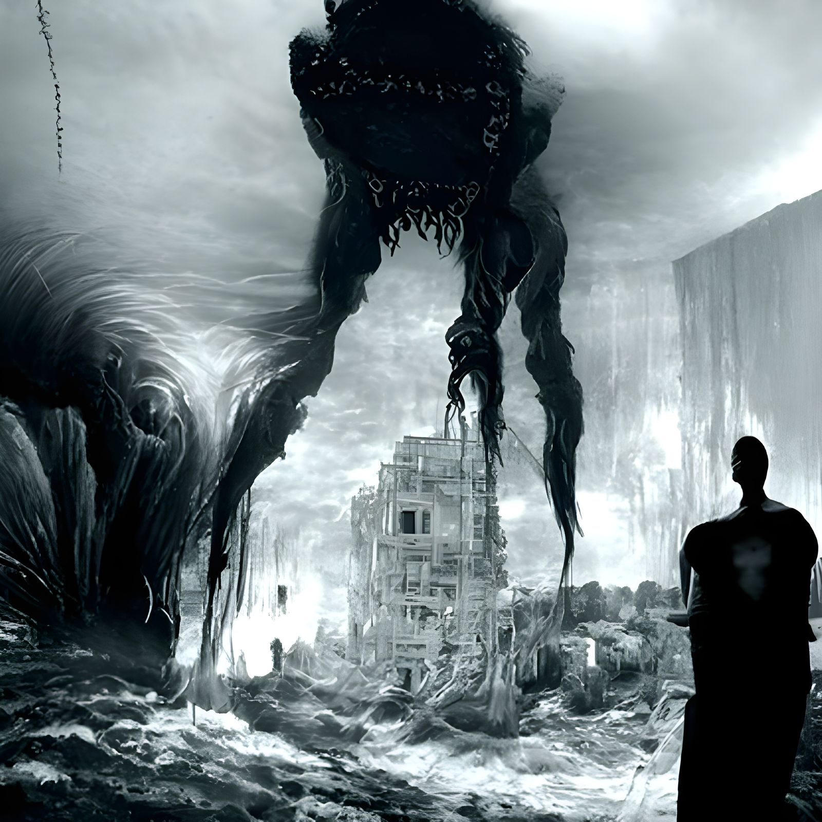 Eldritch Horror Invocation in Film Noir Style