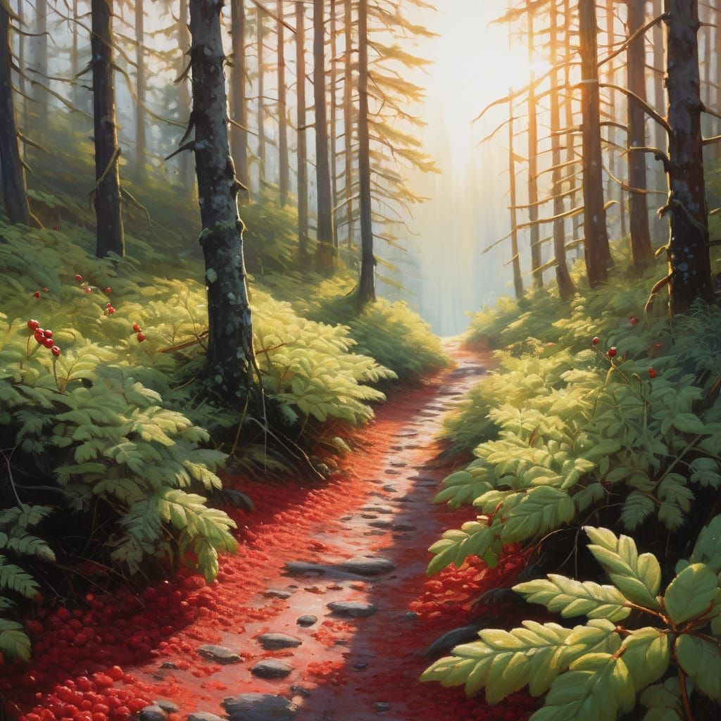 Breath of Forest:
#A52A2A, #C21807
#FF6347, #FF7F50
#2E8B57,...