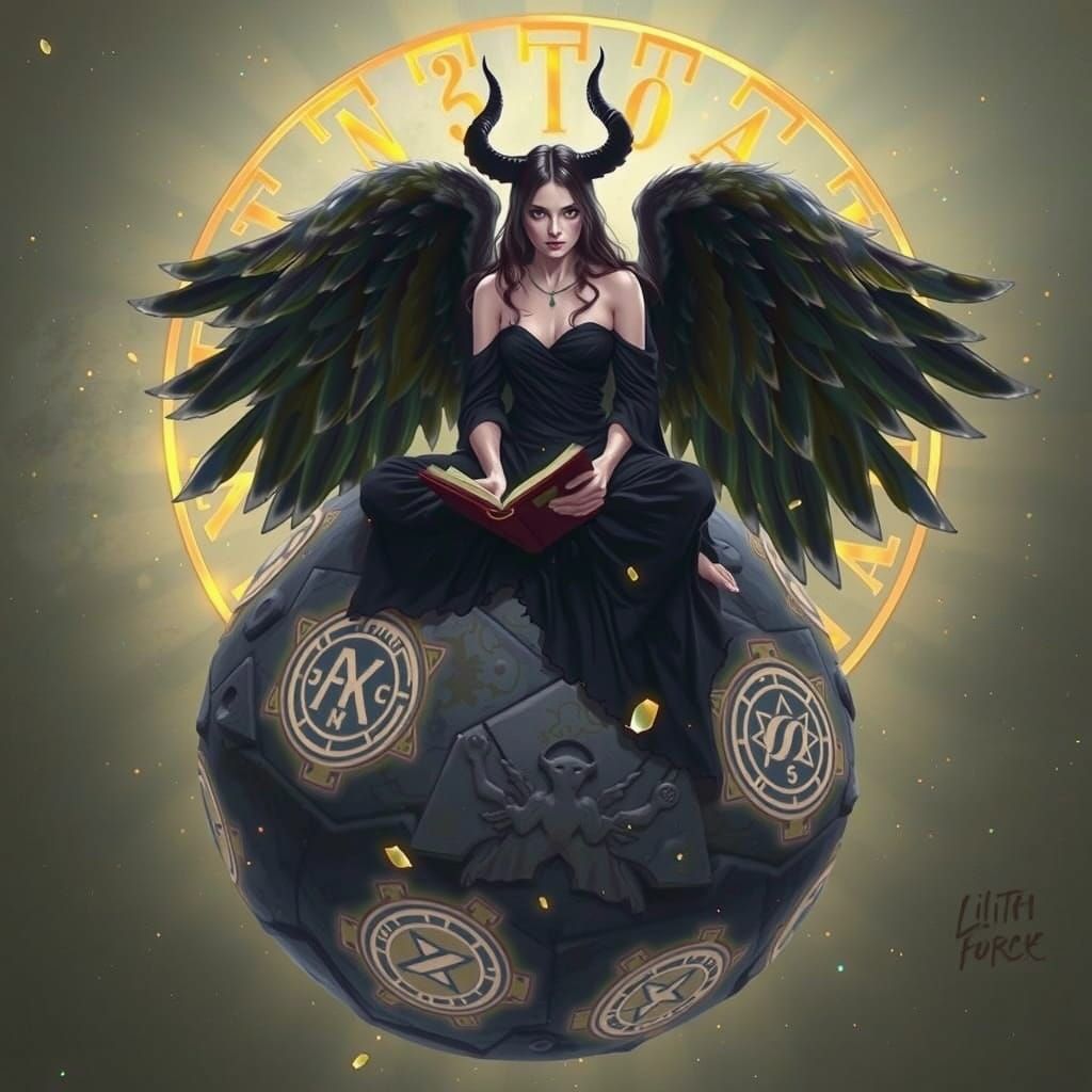 Ethereal Goddess of the Celestial Orb