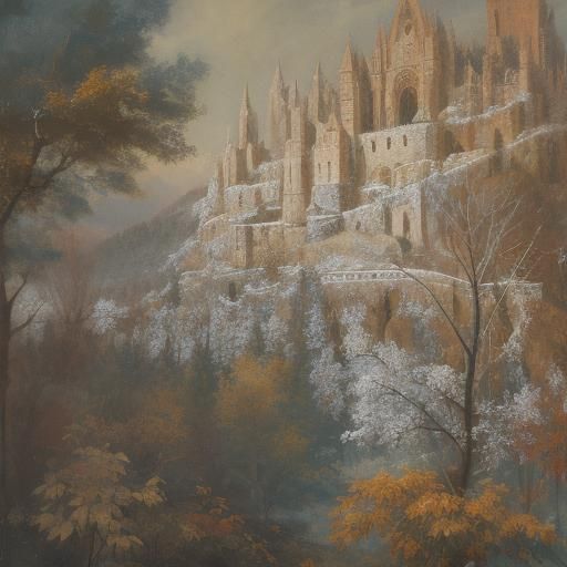 Abstract Pearlescent Surface