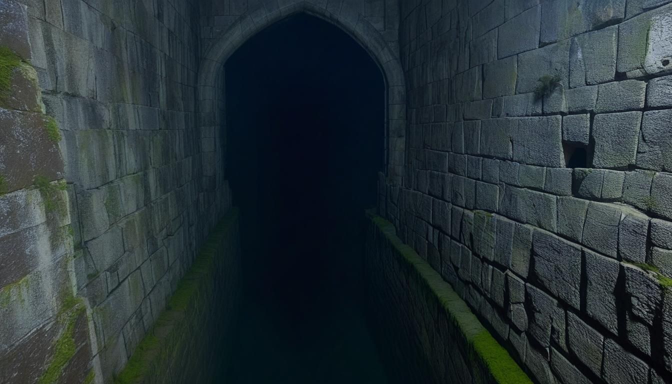 Abyssal Vista from Dungeon Corridor