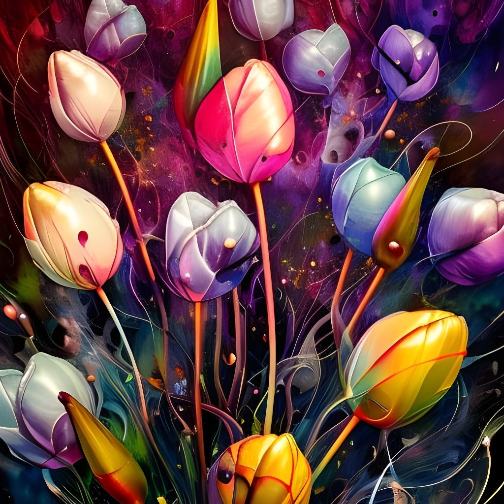 Cosmic Tulips: A Hyperdetailed Digital Starscape