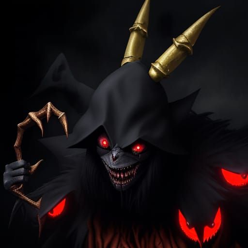 Pikachu as Freddy Krueger in Dark Fantasy Art