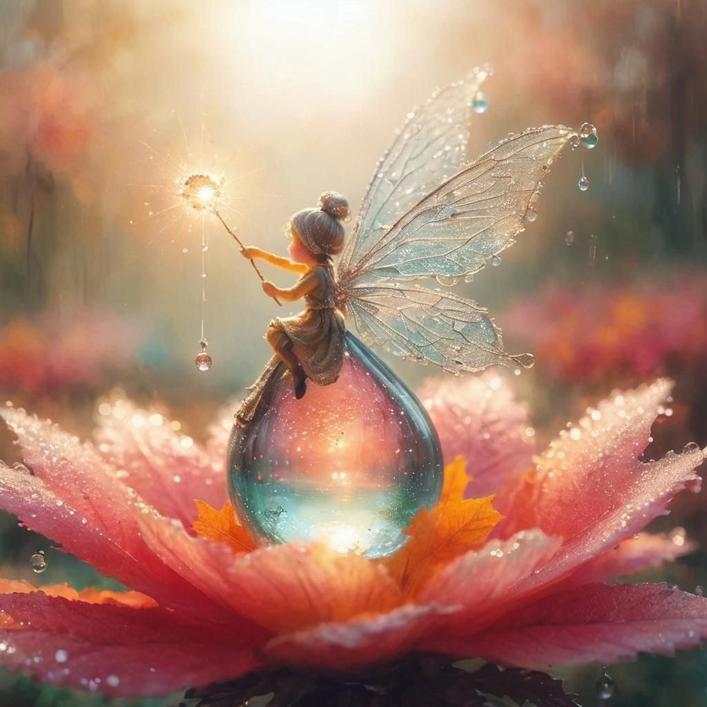 Early Morning Dew Drop Fairy (Piece of Cake Winner)