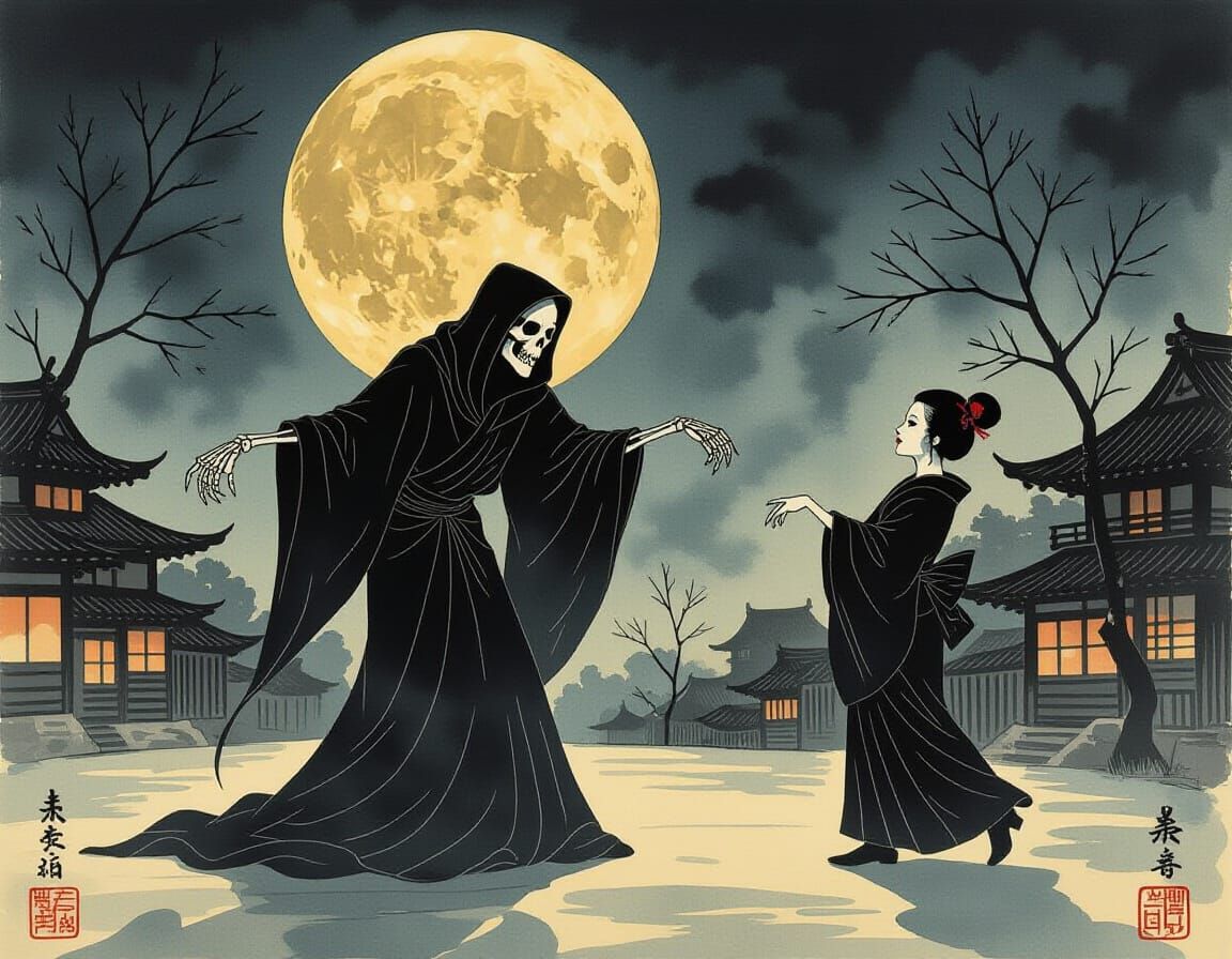 Death's Macabre Waltz on Valentine's Day