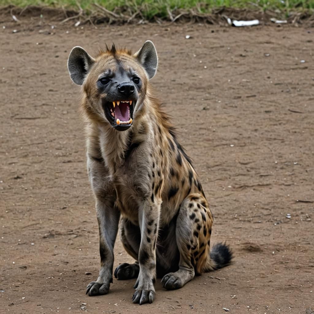 Crying Hyena: A Study in Animal Emotion
