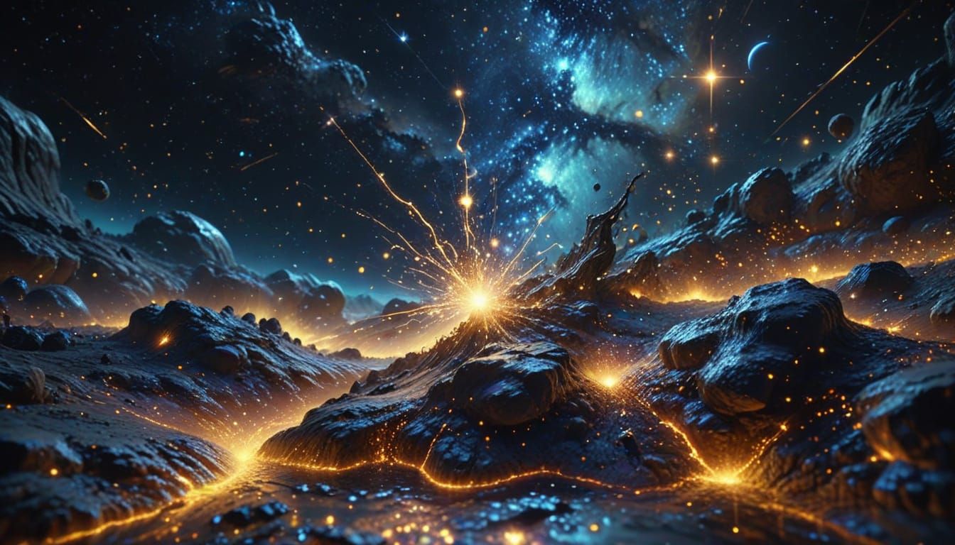 Golden Neural Networks Pulse in Starry Night