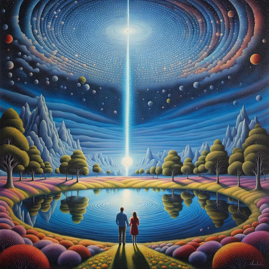 Surreal Psytrance Artwork: Stand by Me