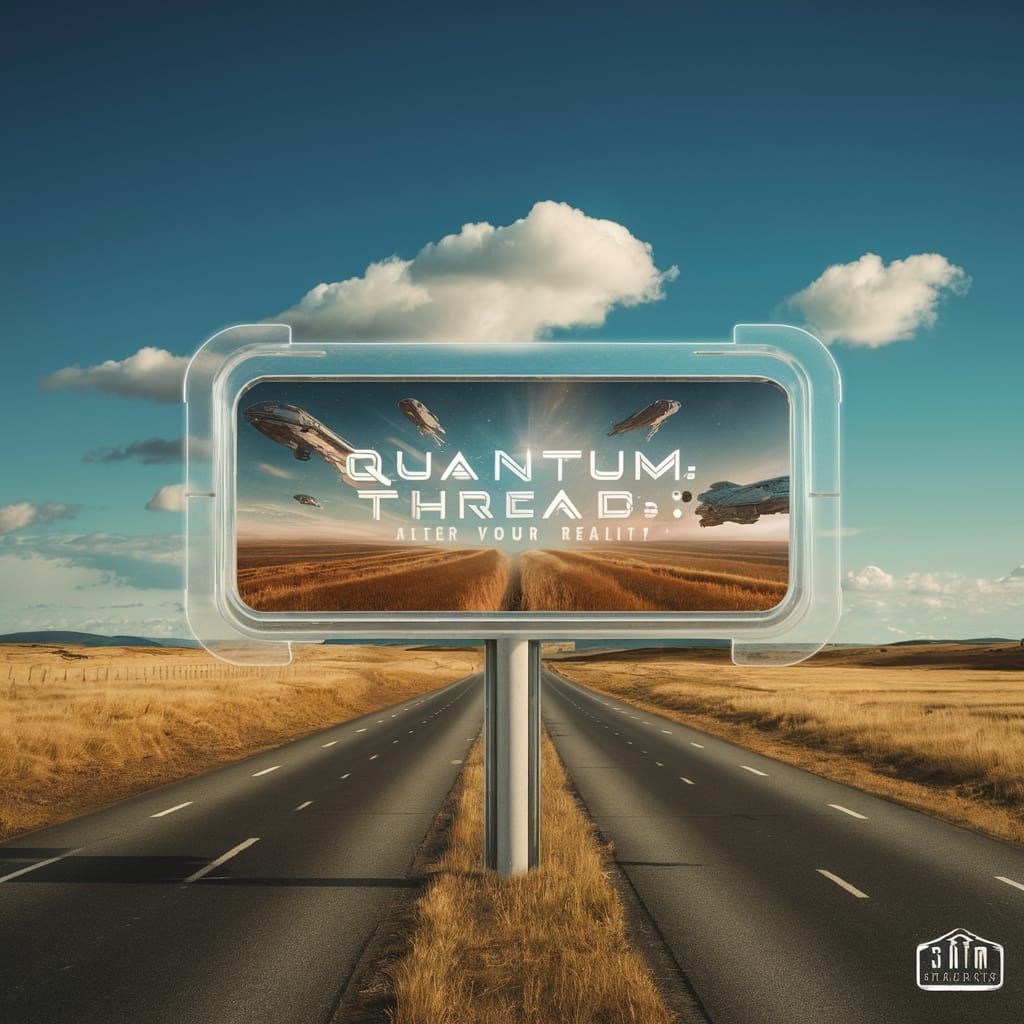 Surreal Billboard Reveals Alternate Reality in Cyberpunk Aes...