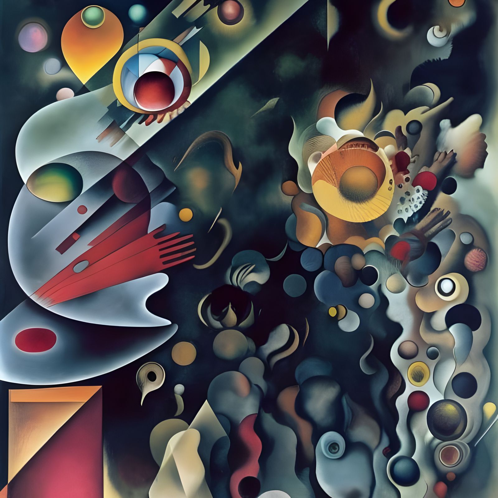 Fractured Reality: A Surreal Explosion of Color