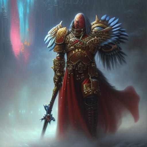 Blood Angel Warhammer 40K Concept Art