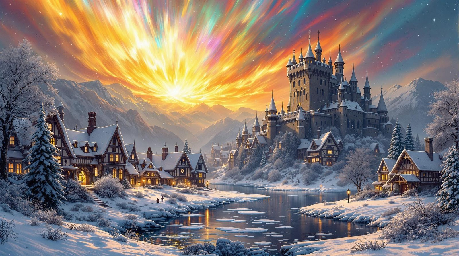 Medieval Village Castle