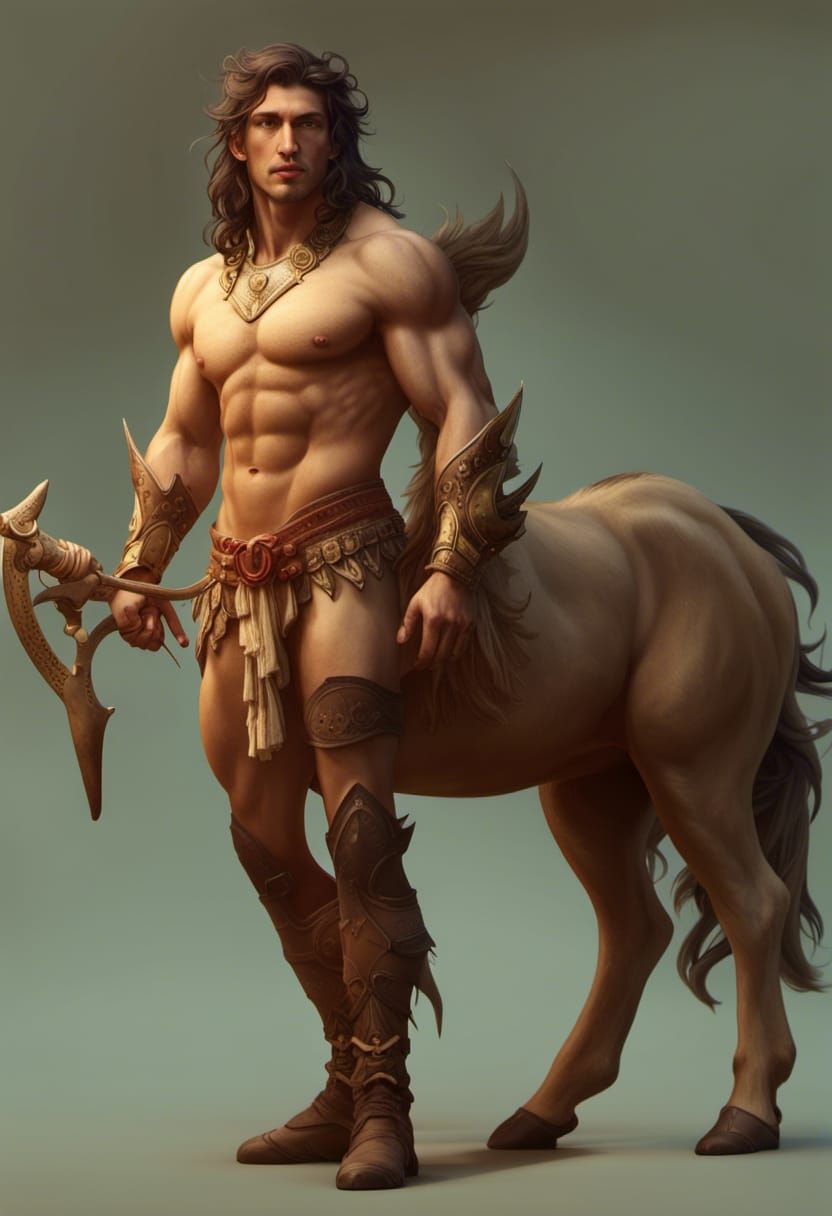 Heroic Centaur Warrior Concept Art