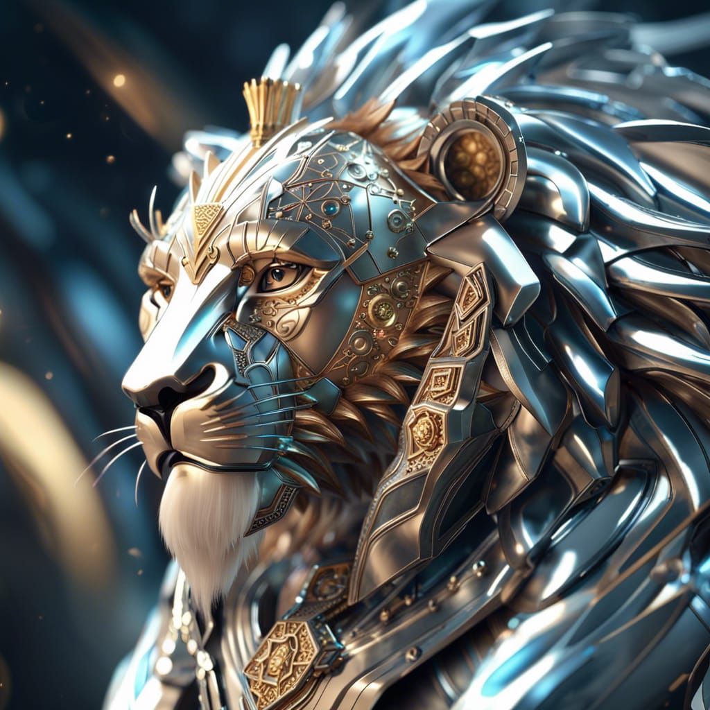 Lion Warrior in Shining Star Armor