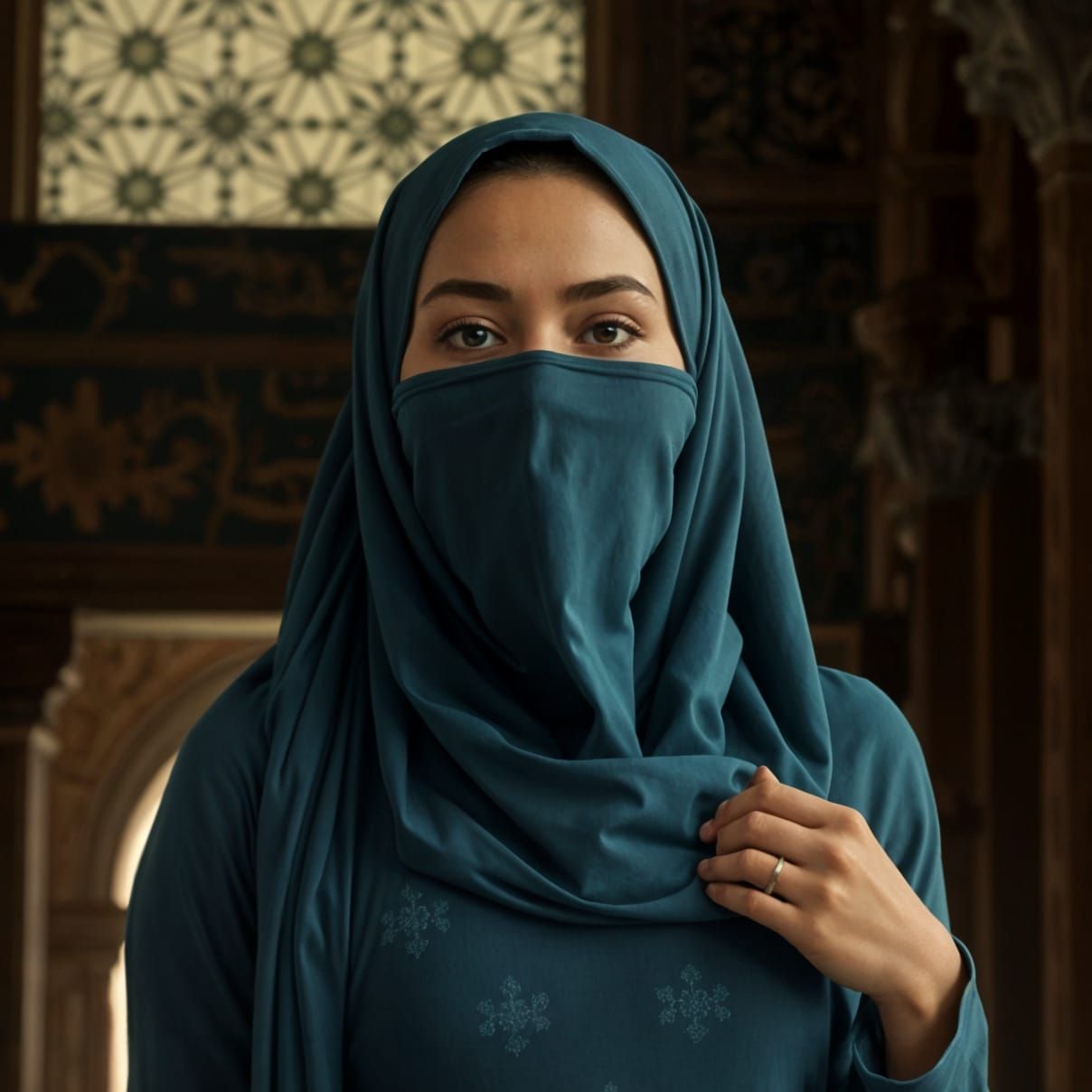 Turkish Noblewoman in Ottoman Palace